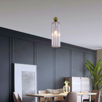 Light Prestige Piega LP-939/1P amber Висяща лампа 1x40W/E14 IP20