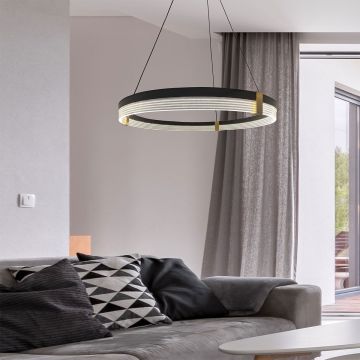 Light Prestige Plum LP-0407/1P M BK Triangle Висяща лампа 1x32W/LED 3000K|4000K|6000K IP20