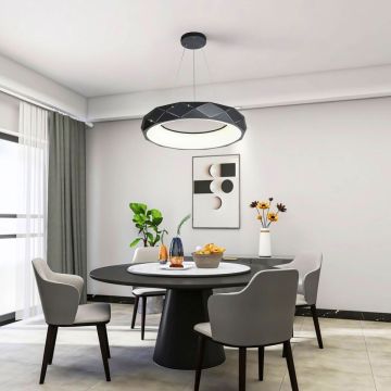 Light Prestige Reus LP-8069/1P LED BK Висяща лампа 1x36W/LED 4000K 3240 lm IP20