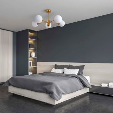 Light Prestige Roma LP-1345/5P GD Висяща лампа 5x40W/E14 IP20