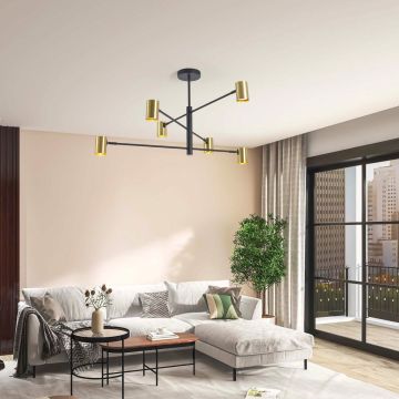 Light Prestige Snow LP-731/6P GD Таванна лампа 6x50W/GU10 IP20