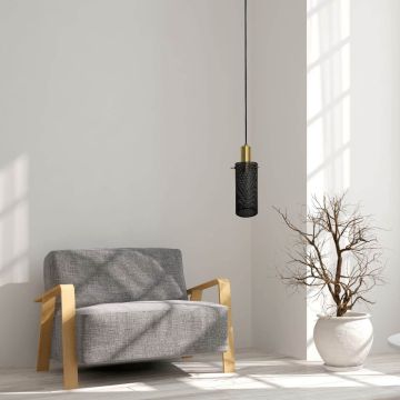 Light Prestige Tirana LP-945/1P BK Висяща лампа 1x60W/E27 IP20
