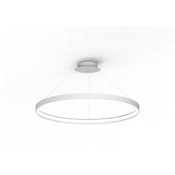 Zuma Line CIRCLE LA0716/1 - WH Висяща лампа 1x70W/LED 3000K 7820LM