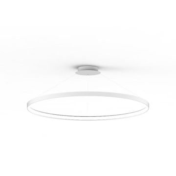 Zuma Line CIRCLE LA0717/1 - WH Висяща лампа 1x70W/LED 3000K 7820LM