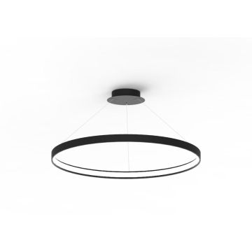 Zuma Line CIRCLE LA0721/1 - BK Висяща лампа 1x70W/LED 3000K 7820LM