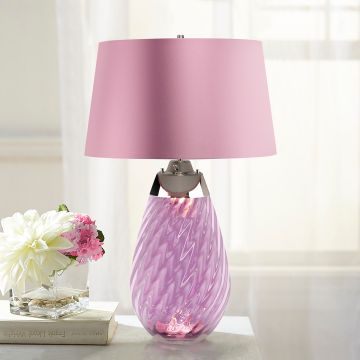 Elstead Lighting LENA LARGE LENA-TL-L-PLUM Масичка лампа 1X7W/GU10+1x60W/E27