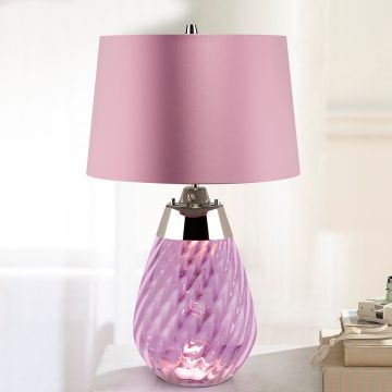Elstead Lighting LENA SMALL LENA-TL-S-PLUM Масичка лампа 1X7W/GU10+1x60W/E27