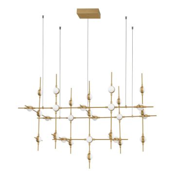 Luces Exclusivas AZUL LE41330 Висяща лампа 1x72W/led 3000k IP20 5040lm