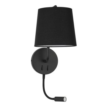 Luces Exclusivas PUENTE LE42267 Светильник за стена 1x15W/LED+1xE27 3000k IP20 190lm