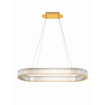 Nova Luce KINARA 9019743 Висяща лампа 1x70W/led 3000k IP20 5444lm