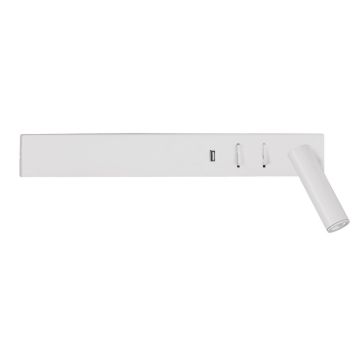 Luces Exclusivas ZARATE LE42220 Светильник за стена 1x5W+3W/led 3000k IP20 560lm