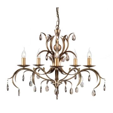 Elstead Lighting LILY LL5-ANT-BRZ Люстра 5x60W/E14
