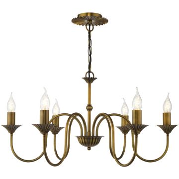Dar Lighting Lydian LYD0663 Люстра 6x40w/E14