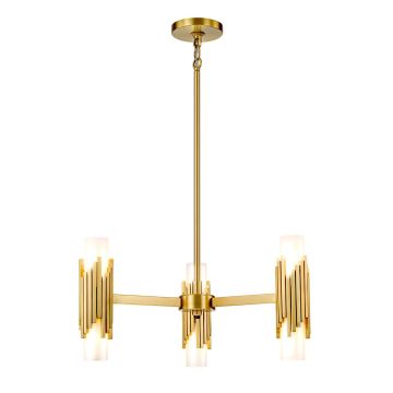 Elstead Lighting Marvele MARVELE6-AB-OPAL Люстра 6x40W/E14 IP20