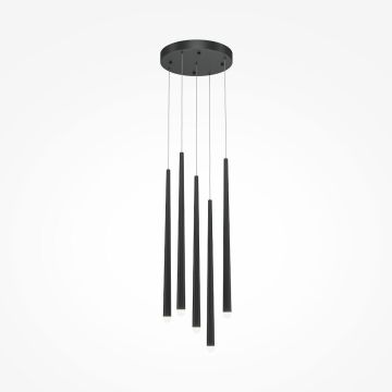 Maytoni CASCADE MOD132PL-L28BK2 Висяща лампа 5x30W/LED 4000K 2300LM IP20