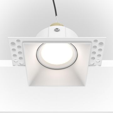 Maytoni DOT DL042-01-SQ-W Вградено спот светило 1x50W/GU10 IP20