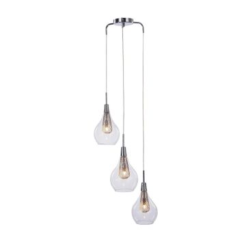 AZzardo ELEKTRA 3 AZ1688 Висяща лампа 3x40W/G9 IP20