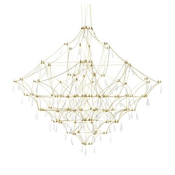 King Home CONSTELATION GOLD MSE1501100126 Висяща лампа 99x0,5W/LED 3000K 3960LM IP20