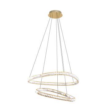 Zuma Line ATHESA MD3169-2-3GT Висяща лампа 1x38W/LED 2700K-6000K 4400lm IP20