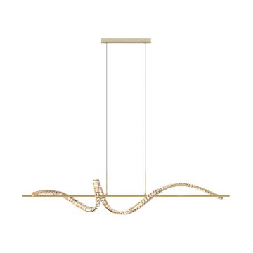 Zuma Line ATHESA MD3170-1-3GT Висяща лампа 1x26W/LED 2700K-6000K 3000lm IP20