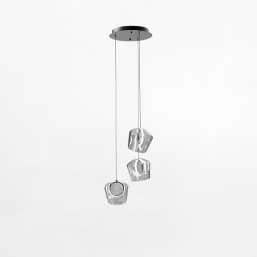 Zuma Line COLORE MD3350A-3BL/C Висяща лампа 3x6W/LED 3000k 402lm