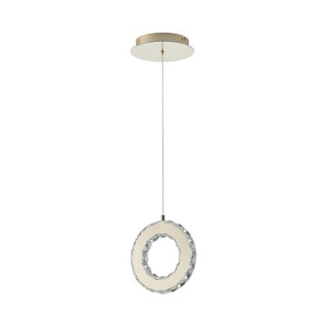 Zuma Line GIRONA MD3713-1-3GT Висяща лампа 1x10W/LED 3000K 1100lm IP20