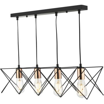 Dar Lighting Midi MID0422 Висяща лампа 4x40w/e27