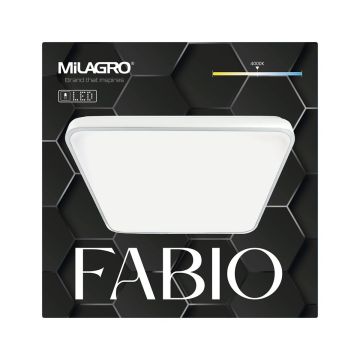 Milagro FABIO ML7934 Таванен светилник 1x23W/LED 4000K IP20