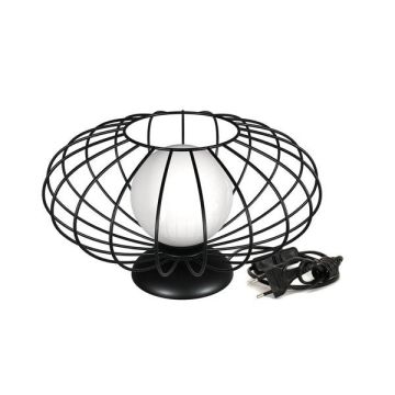 Milagro KRONOS BLACK MLP4430 Масичка лампа 1x60W/E27