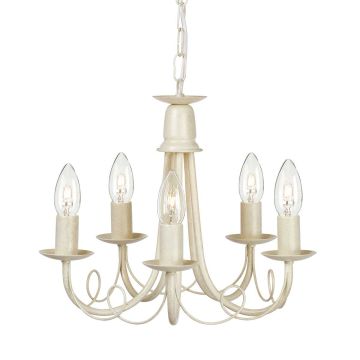 Elstead Lighting MINSTER MN5-IV-GOLD Люстра 5x60W/E14