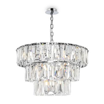 Maytoni PUNTES MOD043PL-18CH Висяща лампа 18x40W/E14