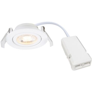 Nordlux Monolo 2510300101 Вградено спот светило 1x4.8w/led 3000k 450lm ip20