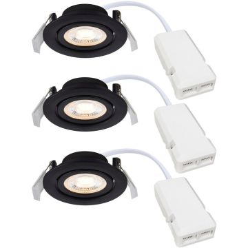 Nordlux Monolo 2510310103 Вградено спот светило 1x4.8w/led 3000k 450lm ip20