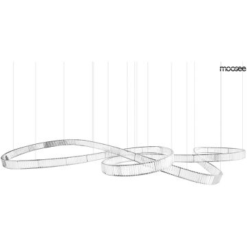 King Home WAVE MSE1501100200 Висяща лампа 103W/LED 3000K 8240lm