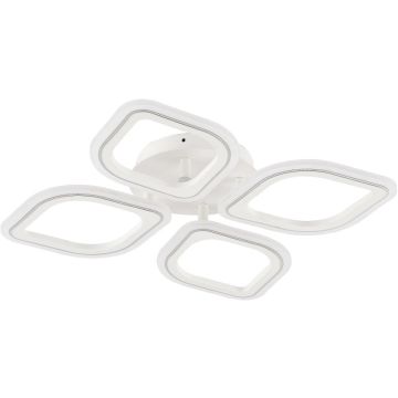 Zuma Line ILLUMIA MS236040R-WH Таванна лампа 4x30W/LED 3000-6000k 2900lm