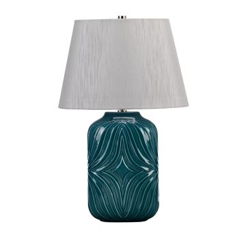Elstead Lighting MUSE MUSE-TL-TURQSE Масичка лампа 1x60W/E27