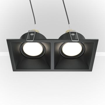 Maytoni DOT DL029-2-02B Вградено спот светило 2x50W/GU10 IP20