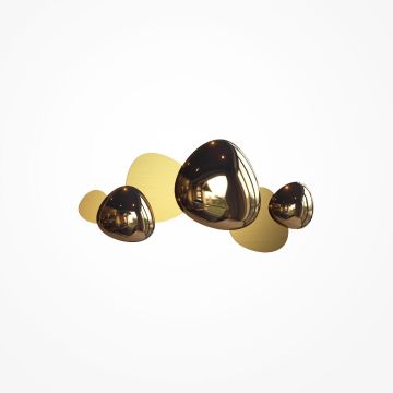 Maytoni JACK-STONE MOD314WL-L13G3K Светильник за стена 3x13W/LED 3000K 550LM IP20