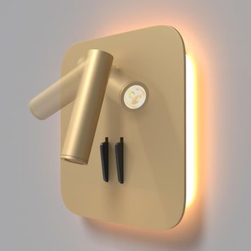 Maytoni IOS 176 C175-WL-01-6W-MG Светильник за стена 9W/LED 3000K 540LM