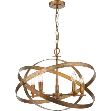 Dar Lighting Nitya NIT0564 Висяща лампа 5x40w/e14