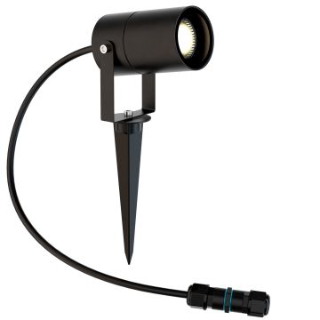 Maytoni SCOPE O025FL-01B Градински фар 1x63W/GU10 IP68