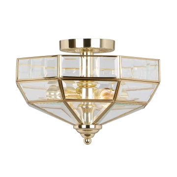 Elstead Lighting OLD PARK OLD-PARK-PB Таванна лампа 2x60W/E27