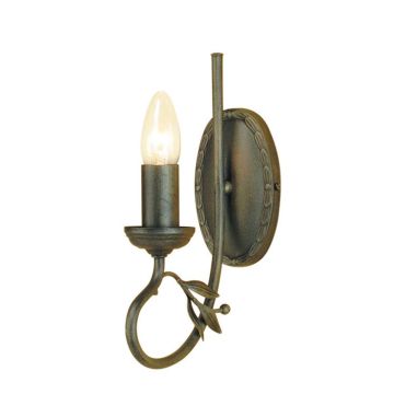Elstead Lighting OLIVIA OV1-BLK-GOLD Светильник за стена 1x60W/E14