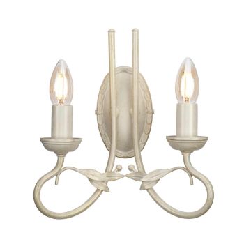 Elstead Lighting OLIVIA OV2-IVORY-GOLD Светильник за стена 2x60W/E14