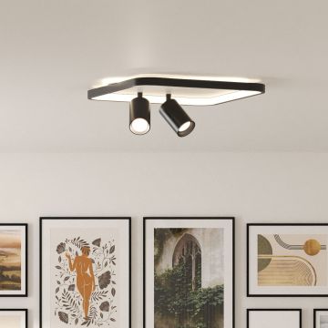 Light Prestige Parma LP-0612/2C Square BK Спот 2x50W/GU10 3000K|4000K|6000K IP20