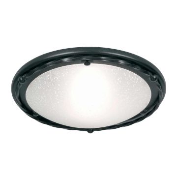 Elstead Lighting PEMBROKE PB-F-B-BLACK Таванен светилник 1x60W/E27