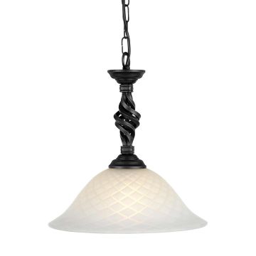 Elstead Lighting PEMBROKE PB-P-BLACK Висяща лампа 1x60W/E27