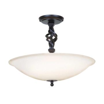 Elstead Lighting PEMBROKE PB-SF-A-BLACK Таванна лампа 3x60W/E14