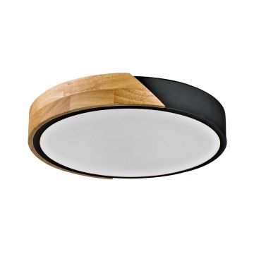Italux Nastro PLF-13186-BK-WO Таванен светилник 1x24W/LED 3000K 2400lm IP20