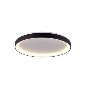 Italux Vico PLF-53675-058RC-BK-3KS4K-TRDIMM Таванен светилник 1x48W/LED 3000K|4000K 3900lm IP20
